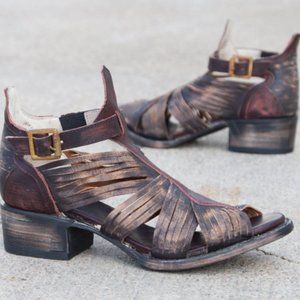 Freebird by Steven - Arrow Leather Sandal - Size 6